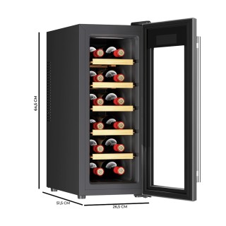 CECOTEC  Συντηρητής Κρασιών Bolero GrandSommelier 1270 CoolWood  Χω...