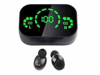 Verk Group Ασύρματα Ενδοακουστικά Bluetooth με LED Θήκη Φόρτισης κα...