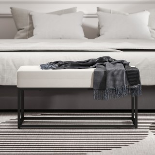 HOMCOM Μοντέρνος Πάγκος Εισόδου από Ατσάλι με Βελούδινο Ύφασμα, ρυθ... HOMCOM Μοντέρνος Πάγκος Εισόδου από Ατσάλι με Βελούδινο Ύφασμα, ρυθ...