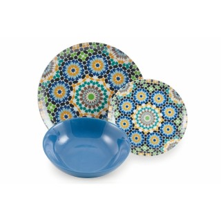 Villa DEste Σετ πιάτων 18 τεμαχίων από πορσελάνη για 6 άτομα διαφο... Villa DEste Σετ πιάτων 18 τεμαχίων από πορσελάνη για 6 άτομα διαφο...