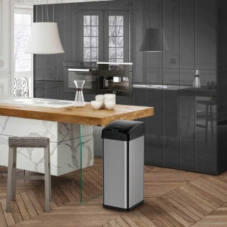 BAKAJI Αυτόματος Κάδος Απορριμμάτων με Αισθητήρα 58Lt Κουζίνας Ανοξ... BAKAJI Αυτόματος Κάδος Απορριμμάτων με Αισθητήρα 58Lt Κουζίνας Ανοξ...