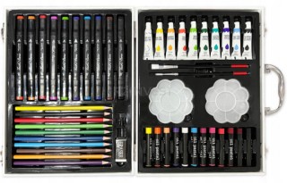 Καλλιτεχνικό Σετ Ζωγραφικής για Παιδιά – 68 Τεμάχια σε Πρακτική Βαλ... Καλλιτεχνικό Σετ Ζωγραφικής για Παιδιά – 68 Τεμάχια σε Πρακτική Βαλ...