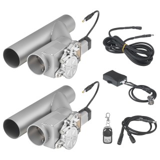 VEVOR Ηλεκτρικό Σετ Εξάτμισης 63.5mm με Τηλεχειριστήριο - Universal... VEVOR Ηλεκτρικό Σετ Εξάτμισης 63.5mm με Τηλεχειριστήριο - Universal...