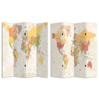 BAKAJI Ξύλινο Διακοσμητικό Παραβάν Παγκόσμιος Χάρτης Διπλής Όψεως ... BAKAJI Ξύλινο Διακοσμητικό Παραβάν Παγκόσμιος Χάρτης Διπλής Όψεως ...