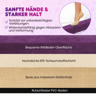 Costway 270 εκ Πτυσσόμενη Ισορροπιστική Δοκός για Παιδιά, Γυμναστικ...