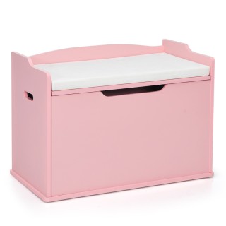 Costway Πολυχρηστικό Κουτί Αποθήκευσης Παιχνιδιών με Καπάκι Ασφαλεί... Costway Πολυχρηστικό Κουτί Αποθήκευσης Παιχνιδιών με Καπάκι Ασφαλεί...