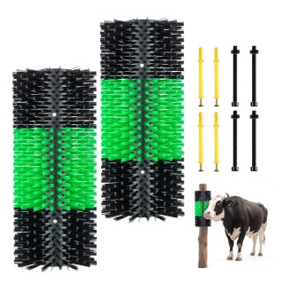VEVOR Βούρτσα Ξυσίματος Ζώων 2 Τεμ. 430 x 190 mm με 8 Βίδες, Πράσιν... VEVOR Βούρτσα Ξυσίματος Ζώων 2 Τεμ. 430 x 190 mm με 8 Βίδες, Πράσιν...