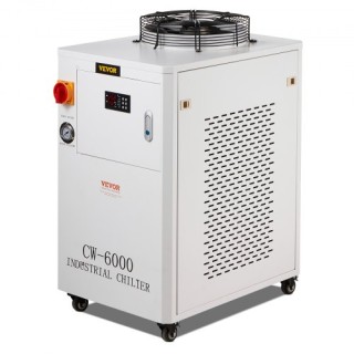 VEVOR Βιομηχανικός Ψύκτης Νερού CW-6000 15L 65L/min με Συμπιεστή G... VEVOR Βιομηχανικός Ψύκτης Νερού CW-6000 15L 65L/min με Συμπιεστή G...