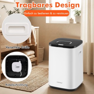 Costway Ζεστατήρας Λευκός Πετσετών 23L με Ένδειξη Φωτισμού και Χρον... Costway Ζεστατήρας Λευκός Πετσετών 23L με Ένδειξη Φωτισμού και Χρον...