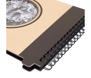 Ostaria Άλμπουμ Φωτογραφιών Παραδοσιακό Σπιράλ Σκληρό Εξώφυλλο Φωτο...