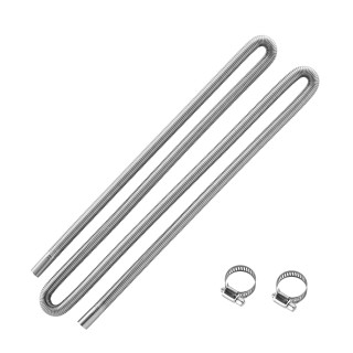 VEVOR Εύκαμπτος Ανοξείδωτος Σωλήνας Καυσαερίων 3000mm για Θερμαντήρ...