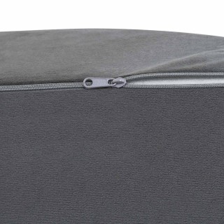 vidaXL Μαξιλάρι Καθίσματος Ποδιών 68x40x18cm σε Γκρι χρώμα  42020185