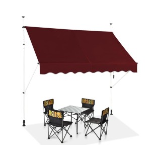 Costway Πτυσσόμενη Μαρκοξιστέγαση 200 cm, Υπεριώδης Ανθεκτικότητα, ... Costway Πτυσσόμενη Μαρκοξιστέγαση 200 cm, Υπεριώδης Ανθεκτικότητα, ...