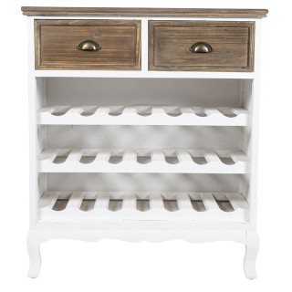 Galileo Φορητή καντινέτα από ξύλο έλατου με 2 συρτάρια, 3 ράφια 84x...