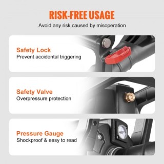 Φορητός Φουσκωτής Ελαστικών VEVOR 2.4 Gal/9 L, 150 PSI για Αυτοκίνη...