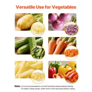 VEVOR Επαγγελματικός Κόφτης Πατάτας από Ανοξείδωτο Ατσάλι με 3 Λεπί... VEVOR Επαγγελματικός Κόφτης Πατάτας από Ανοξείδωτο Ατσάλι με 3 Λεπί...