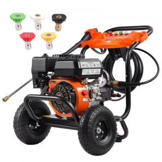 VEVOR Πλυστικό Μηχάνημα Βενζίνης 3500 PSI 10L/min 2.6 GPM με 5 Ακρ... VEVOR Πλυστικό Μηχάνημα Βενζίνης 3500 PSI 10L/min 2.6 GPM με 5 Ακρ...