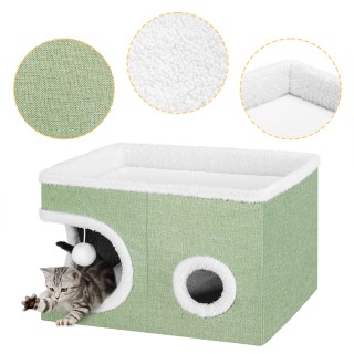 BAKAJI Σπίτι Γάτας Κύβος Πράσινο Ονυχοδρόμιο Κατοικίδια Ζώα 58x42x3... BAKAJI Σπίτι Γάτας Κύβος Πράσινο Ονυχοδρόμιο Κατοικίδια Ζώα 58x42x3...