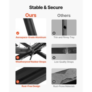 VEVOR Αναδιπλούμενη Βάση Ποδηλάτου Οροφής Αυτοκινήτου Βαρέως Τύπου ...