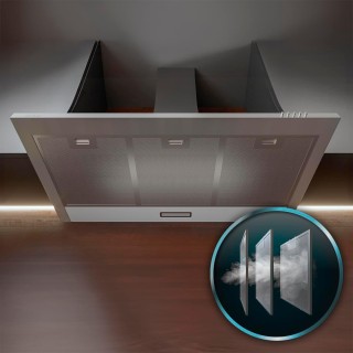 Απορροφητήρας Καμινάδα 90cm 65W Bolero Inox CEC-02842 Cecotec