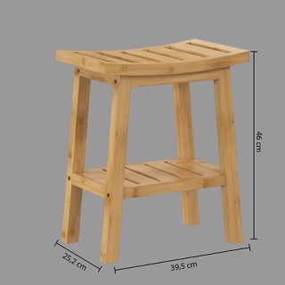 Σκαμπό Αποθήκευσης από Μπαμπού 39,5 x 25 x 46 cm 174605 5Five Sim... Σκαμπό Αποθήκευσης από Μπαμπού 39,5 x 25 x 46 cm 174605 5Five Sim...