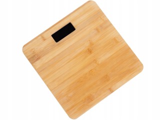 Verk Group Ηλεκτρονική Ζυγαριά Μπάνιου από Μπαμπού 180kg με LCD Οθό...