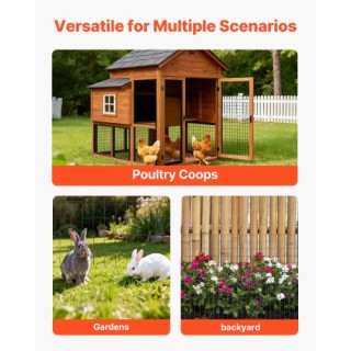 VEVOR Γαλβανισμένο Συρματόπλεγμα 91x762cm, 5x7.6cm, 16 Gauge, Επικα... VEVOR Γαλβανισμένο Συρματόπλεγμα 91x762cm, 5x7.6cm, 16 Gauge, Επικα...