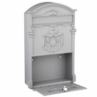 BAKAJI Γραμματοκιβώτιο Τοίχου Αλουμινίου Εξωτερικού Χώρου με Κλειδ... BAKAJI Γραμματοκιβώτιο Τοίχου Αλουμινίου Εξωτερικού Χώρου με Κλειδ...