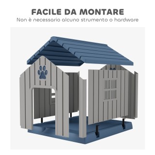 PawHut Αδιάβροχο Σπιτάκι για Σκύλους Μεσαίου Μεγέθους για Εξωτερικό... PawHut Αδιάβροχο Σπιτάκι για Σκύλους Μεσαίου Μεγέθους για Εξωτερικό...