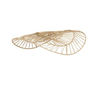 Ostaria Μικρό Φωτιστικό Οροφής Ozana Φυσικό από Μέταλλο και Σχοινί ...