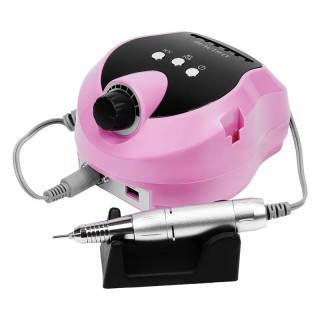 Ηλεκτρικός Τροχός για Νύχια με Οθόνη LED 45.000 rpm 35 W Ροζ 590300...