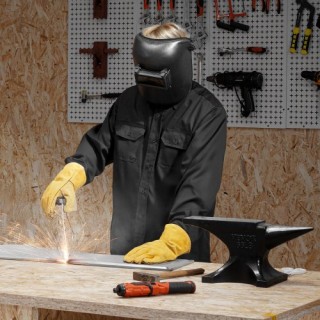 VEVOR Μπουφάν Συγκόλλησης XL Ανθεκτικό στη Φλόγα 7oz FR Βαμβάκι KSK... VEVOR Μπουφάν Συγκόλλησης XL Ανθεκτικό στη Φλόγα 7oz FR Βαμβάκι KSK...