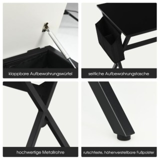 Μεταλλικό Γραφείο με Ξύλινη Επιφάνεια 120 cm x 60 cm x 73,5 cm Χρώμ... Μεταλλικό Γραφείο με Ξύλινη Επιφάνεια 120 cm x 60 cm x 73,5 cm Χρώμ...