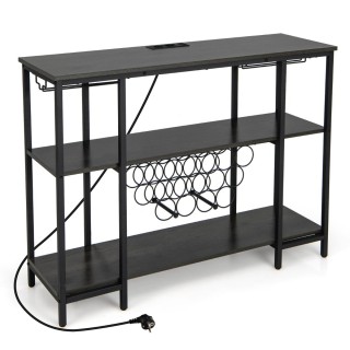 Costway Πολυλειτουργική Κάβα Κρασιών με Ενσωματωμένο Σταθμό Φόρτισ... Costway Πολυλειτουργική Κάβα Κρασιών με Ενσωματωμένο Σταθμό Φόρτισ...