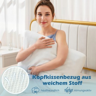 Costway Σετ 2 Μαξιλαριών Ψύξης 40 x 60 cm Μαξιλάρια Ψύξης για Ύπνο ... Costway Σετ 2 Μαξιλαριών Ψύξης 40 x 60 cm Μαξιλάρια Ψύξης για Ύπνο ...