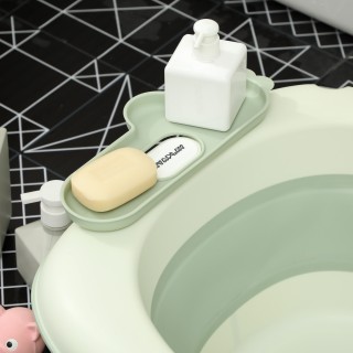 AIYAPLAY  Πτυσσόμενη Μπανιέρα για Μωρά με Μαξιλαράκι και Νιπτήρα, α...