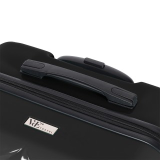 Galileo Μικρή Βαλίτσα με 4 Περιστρεφόμενες Ρόδες 360, Κλείσιμο με Δ...