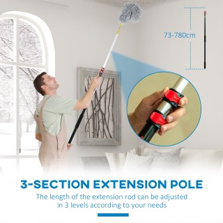 Σετ Οικιακού Καθαρισμού 4 τμχ HOMCOM 720-025BK Σετ Οικιακού Καθαρισμού 4 τμχ HOMCOM 720-025BK