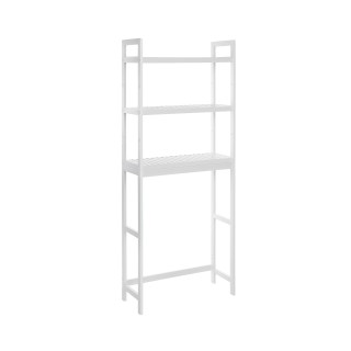 SONGMICS Ράφι Αποθήκευσης Μπάνιου 3 Επιπέδων Μπαμπού, Λευκό, 15 κι... SONGMICS Ράφι Αποθήκευσης Μπάνιου 3 Επιπέδων Μπαμπού, Λευκό, 15 κι...