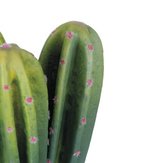 Villa DEste  Τεχνητό Φυτό Cactus σε τσιμεντένιο γλαστράκι 13x29,5 c...