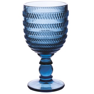 Villa dEste Home Σετ 6 Ποτήρια Καλιξί 310 ml σε Διαφανές Έγχρωμο Γυ...