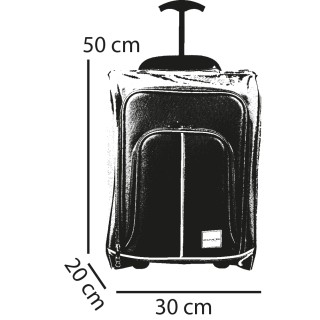 ENRICO COVERI Ψυγείο Τρόλεϊ Ταξιδιού Μαλακή Βαλίτσα Χειραποσκευή Μπ...