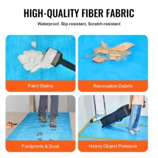 VEVOR Προστατευτική Μεμβράνη Χαλιού 40 x 84 - Εύκολη Κοπή  XWFBBHML...