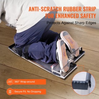 VEVOR Επιγονατίδες Σκυροδέματος 28 x 8 με Ιμάντες για Φινίρισμα Σκυ...