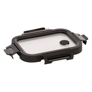 5FIVE Simply smart Γυάλινο Ορθογώνιο Αεροστεγής Δοχείο 0.37L Συντήρ...