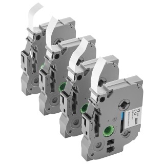 VEVOR Συσκευασία Ταινιών Ετικετογράφου 4 Τεμαχίων 12 mm Μαύρο σε Λε... VEVOR Συσκευασία Ταινιών Ετικετογράφου 4 Τεμαχίων 12 mm Μαύρο σε Λε...