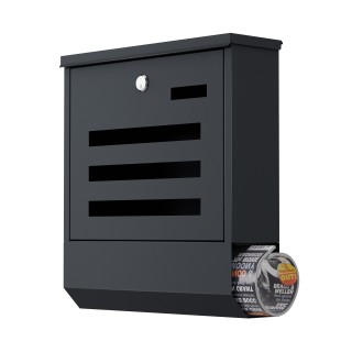 Gregman Γραμματοκιβώτιο Post 20 Γκρι 5903796017687