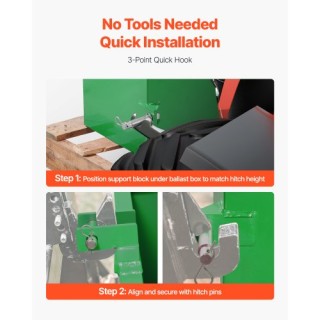 VEVOR Πράσινο Αντίβαρο Τρακτέρ Κατηγορίας 1 TLJYZXLSDPB8UZ061001V0