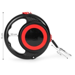 Petsi Αυτόματο Λουρί για Σκύλο ή Γάτα με Κλείδωμα 4,2μ TR-1037 RB B... Petsi Αυτόματο Λουρί για Σκύλο ή Γάτα με Κλείδωμα 4,2μ TR-1037 RB B...