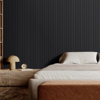 VEVOR Μαύρα Ξύλινα Ακουστικά Πάνελ 8 Τεμ 96x6 ιντσών WPCBTQBYGHL9... VEVOR Μαύρα Ξύλινα Ακουστικά Πάνελ 8 Τεμ 96x6 ιντσών WPCBTQBYGHL9...